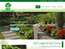 Tablet Screenshot of glclawncare.com